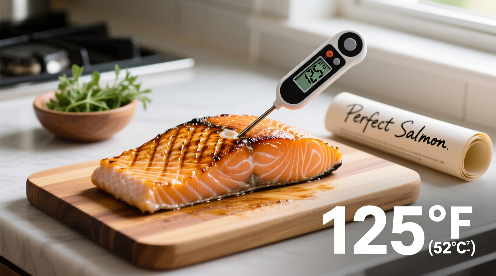 what temperature to cook salmon