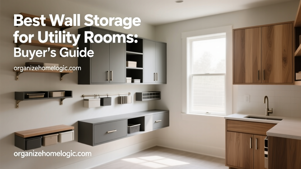 Best Wall Storage for Utility Rooms: Buyer's Guide