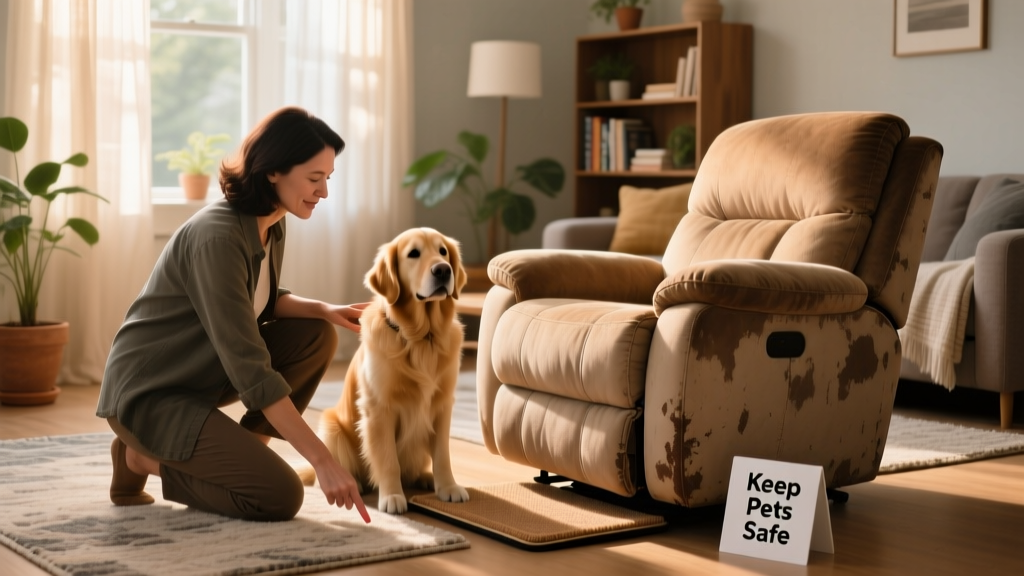 Here's How to Keep Your Pets Safe Around Your Recliner