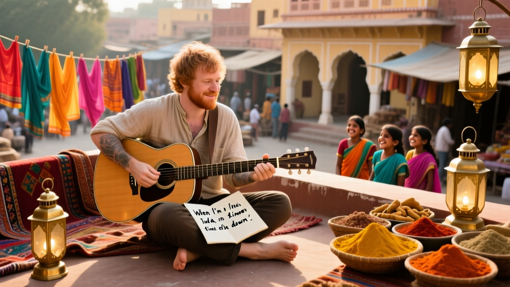 Ed Sheeran Recorded Part of His New Album in India: A Cultural Exchange in Sound