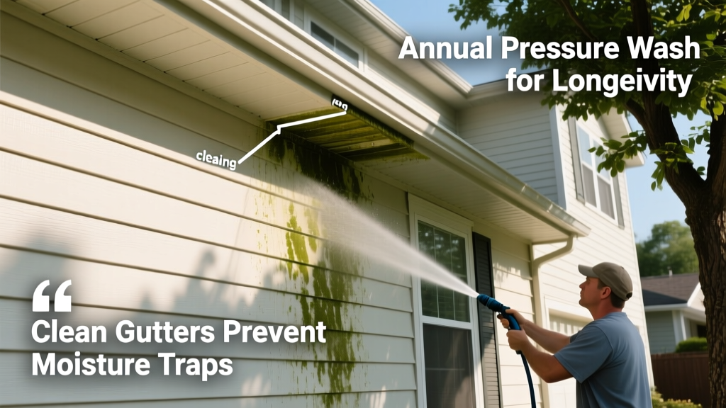 How to Prevent Siding Discoloration on Your Home