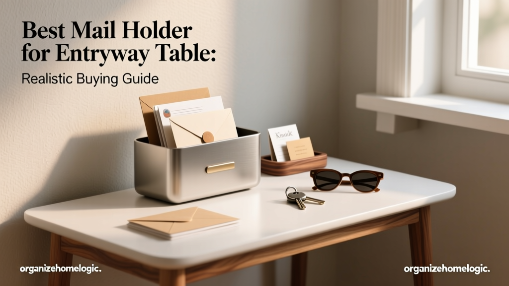Best Mail Holder for Entryway Table: Realistic Buying Guide
