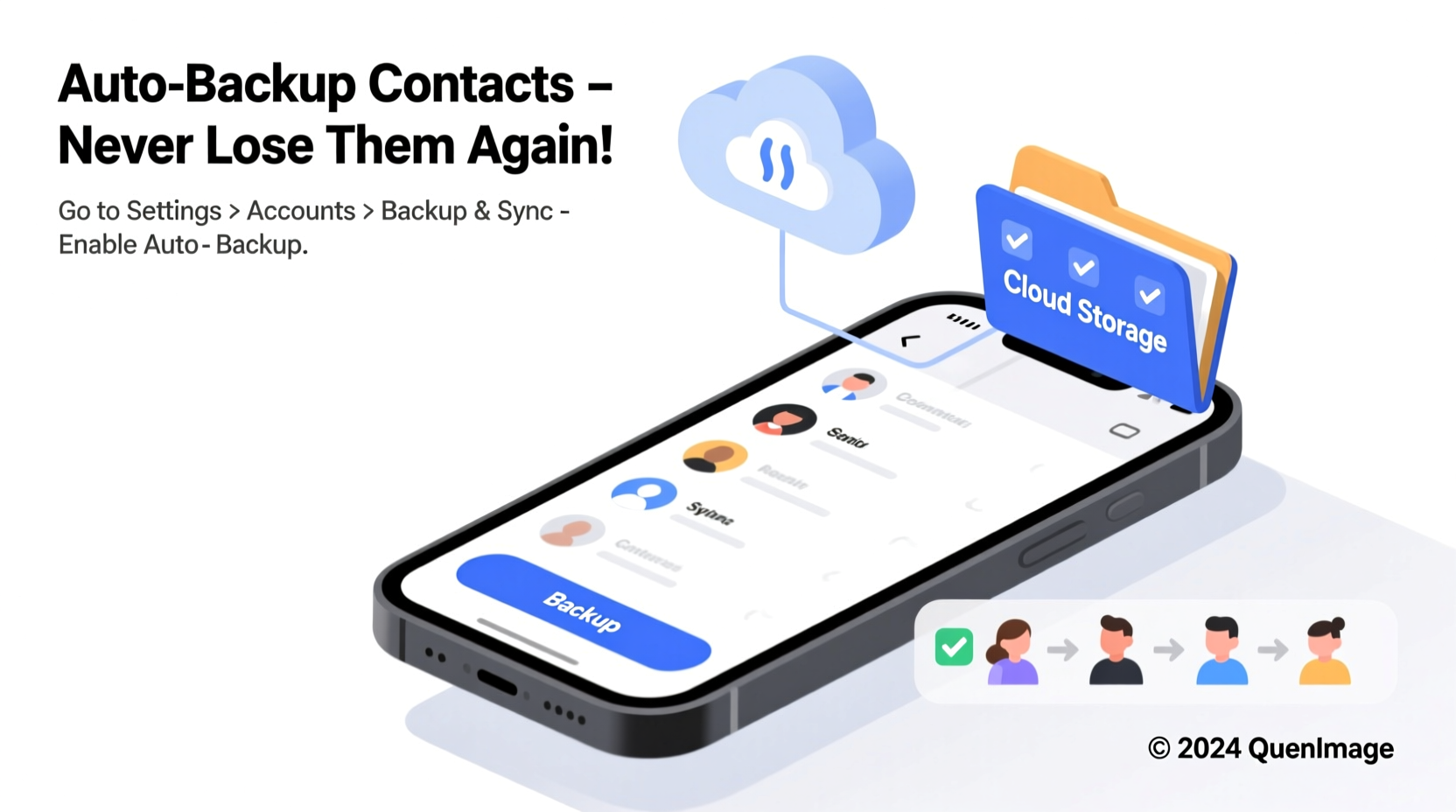 how to automatically back up your contacts to avoid losing them forever