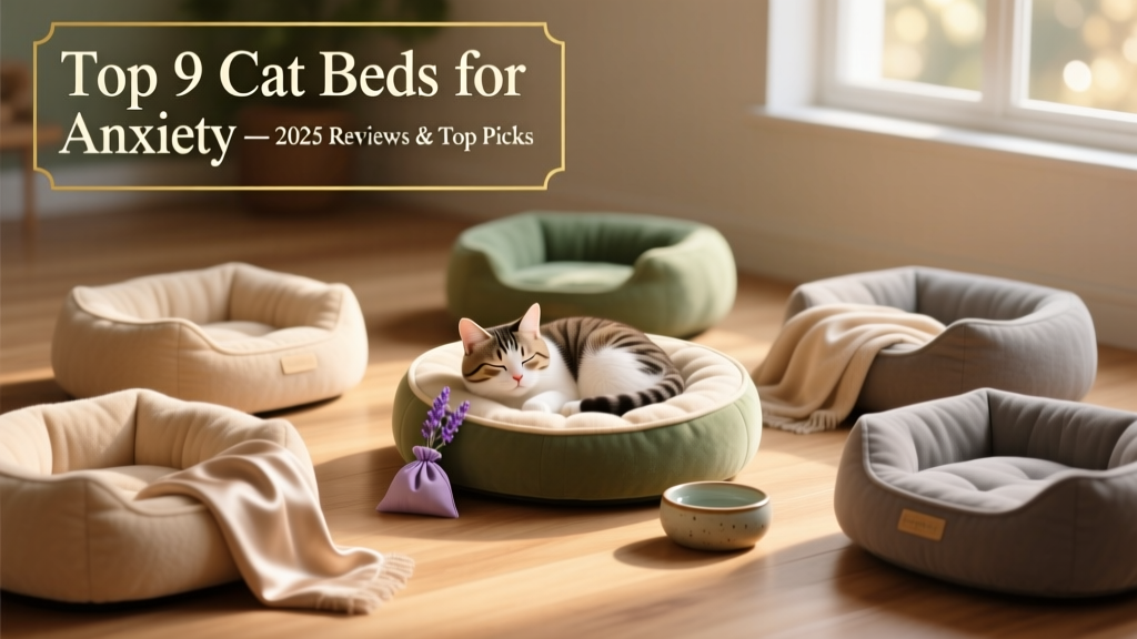 9 Best Cat Beds for Anxiety – 2025 Reviews & Top Picks