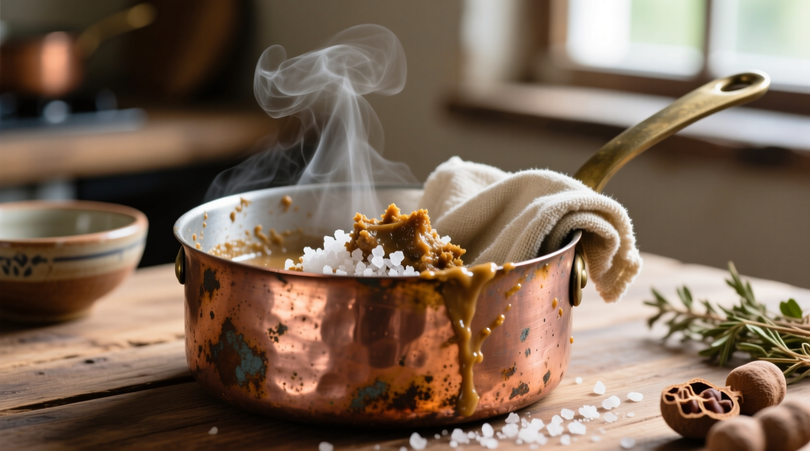 eco friendly copper cleaning with tamarind