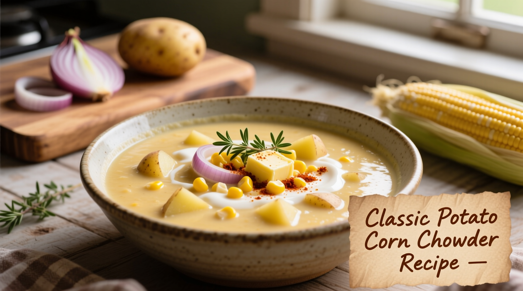 Perfect Potato Corn Chowder Recipe: Creamy & Foolproof