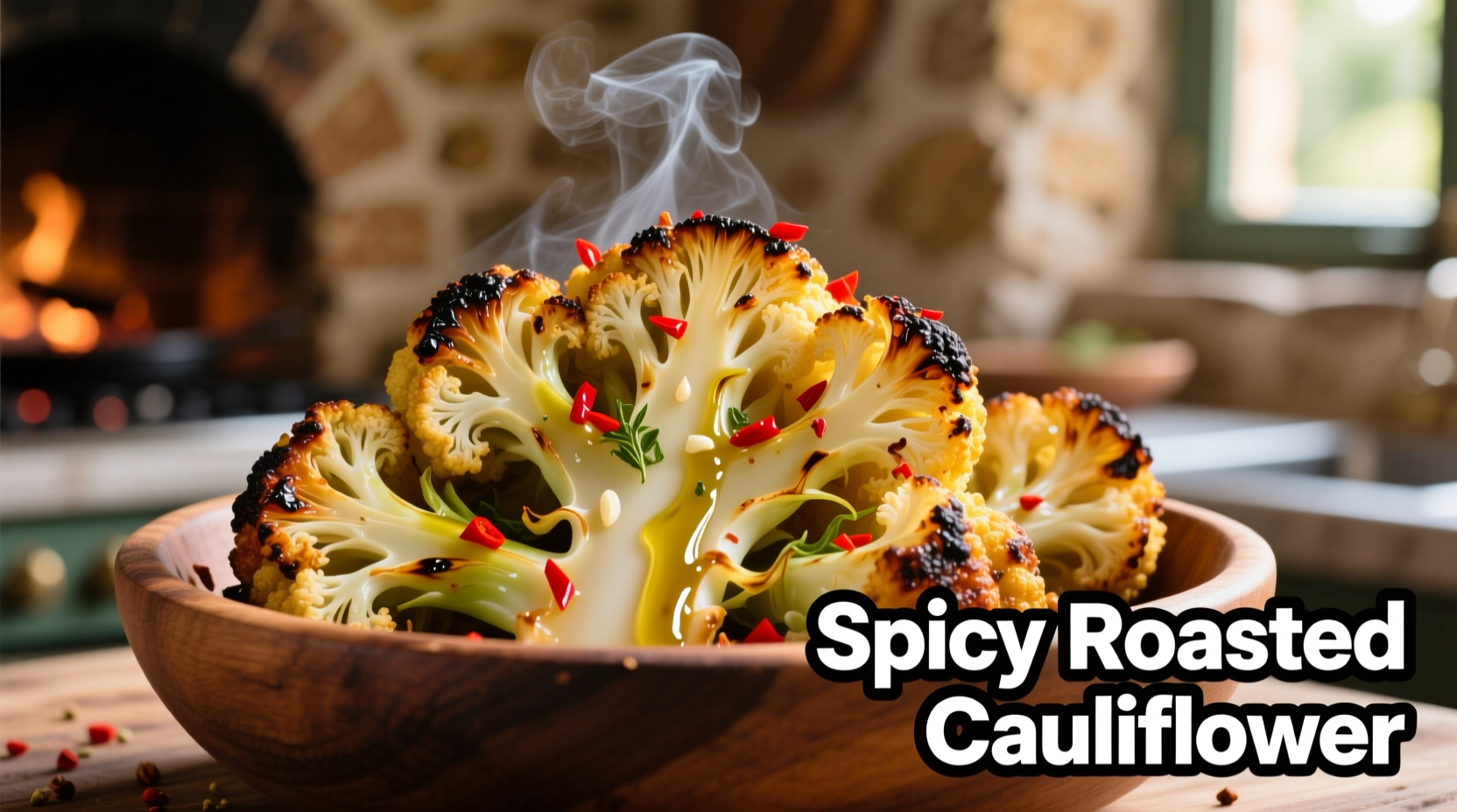 Perfect Spicy Roasted Cauliflower Recipe in 25 Minutes