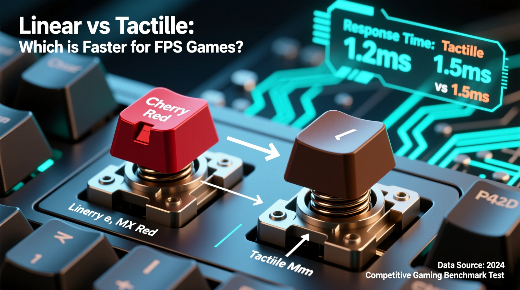 mechanical switches linear vs tactile which is actually faster for fps games