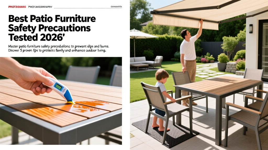 Best Patio Furniture Safety Precautions Tested 2026