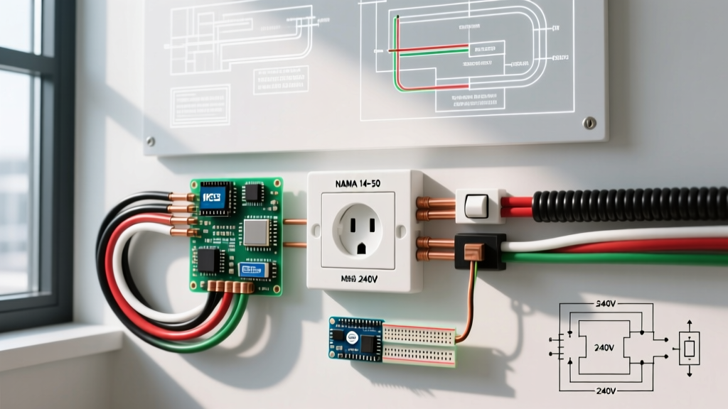 240 Volt Outlet for Electric Car: Wiring Diagram & NEC Guide