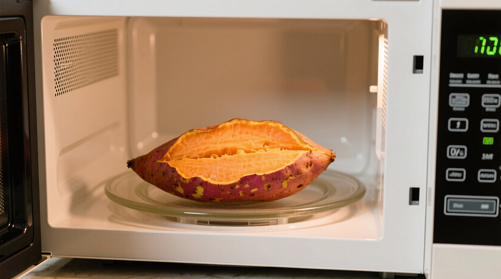 Microwave Sweet Potato: Perfect Cooking Times (5-7 Minutes)