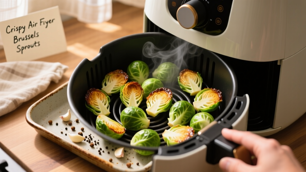 Air Fryer Brussels Sprout Leaves: Crispy & Bitter-Free!
