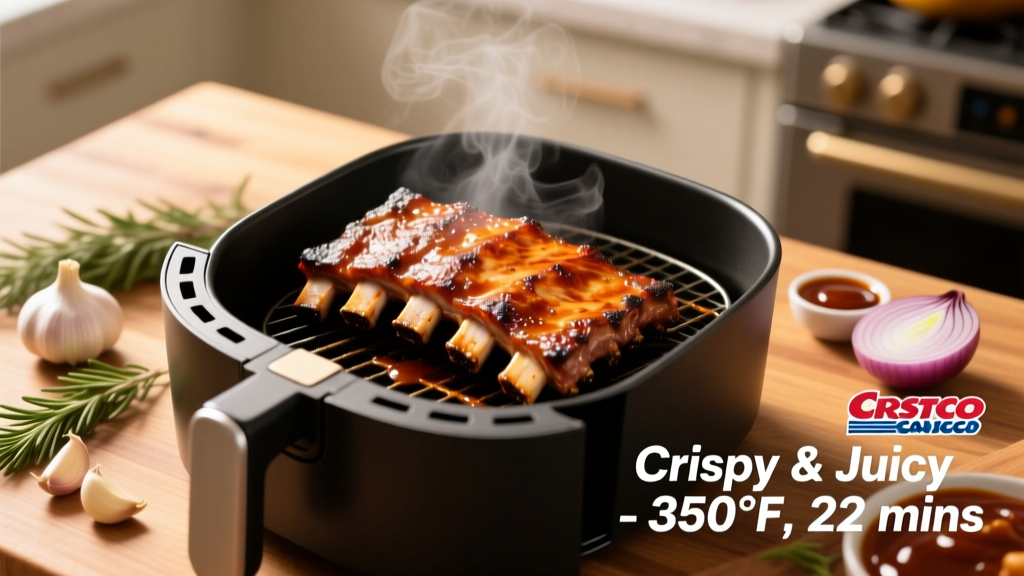 How to Cook Costco Ribs in an Air Fryer (Crispy & Juicy!)