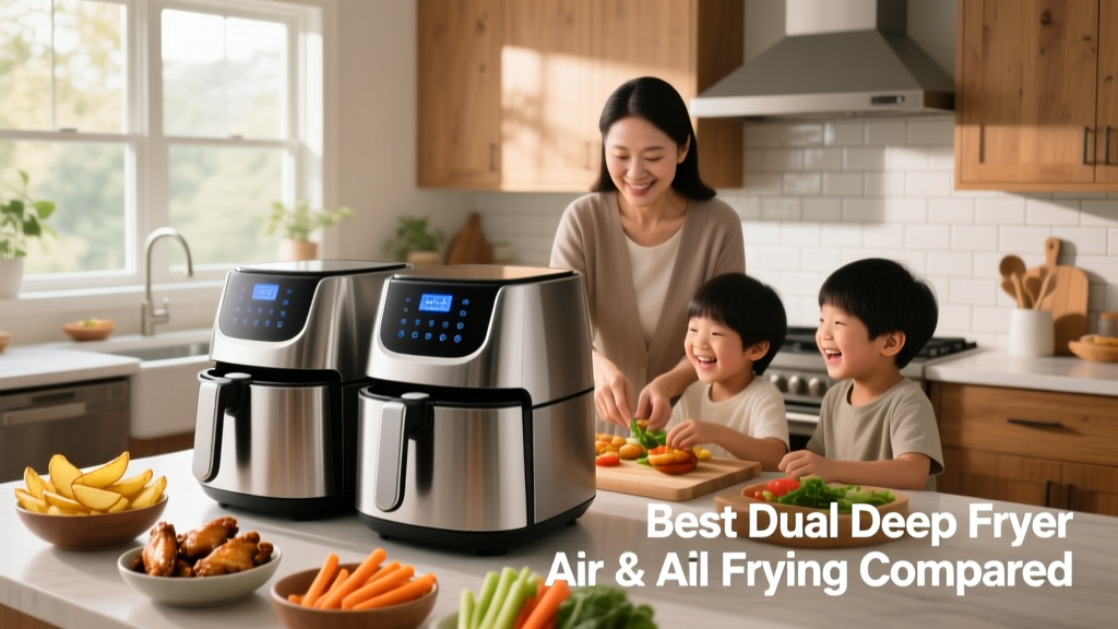 Best Dual Deep Fryer: Air + Oil Frying Compared