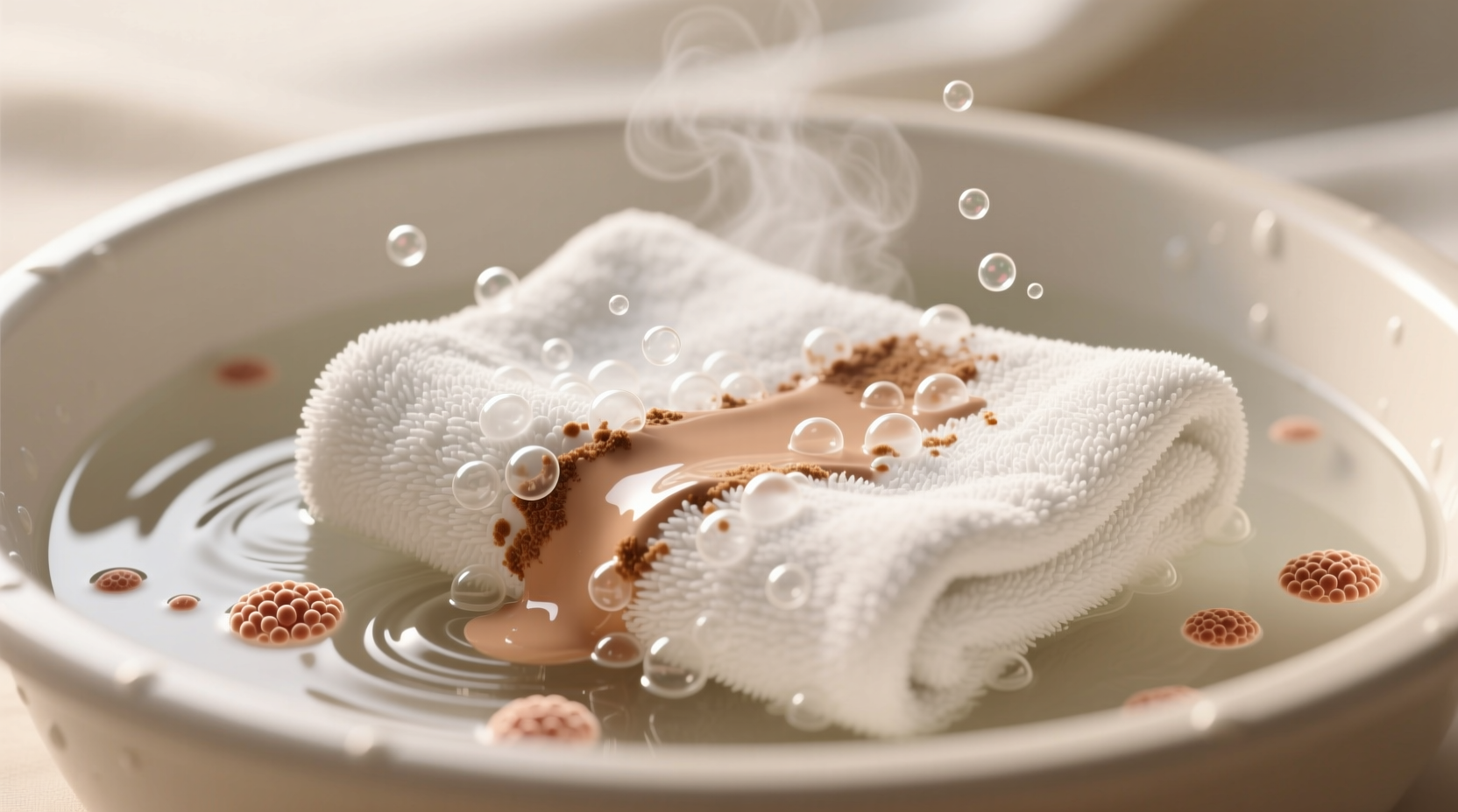 how to remove fake tan from towels without bleach