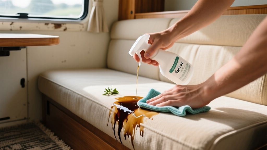 Tested: How to Get Tea Out of RV Carpets & Seats Fast