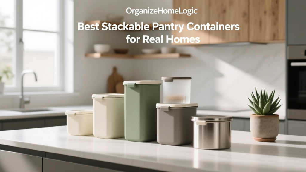 Best Stackable Pantry Containers for Real Homes