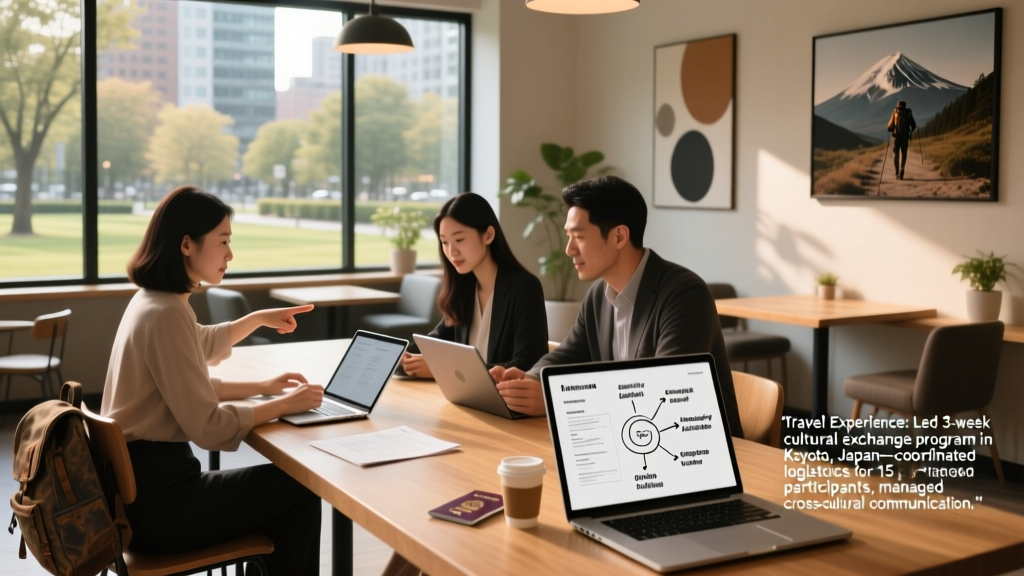 How to Effectively List Travel Experience on Your Resume