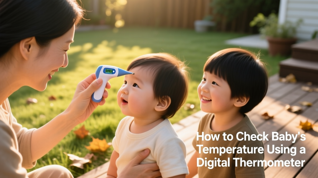 How to Check Your Baby’s Temperature Using a Digital Thermometer: A Practical, Evidence-Based Guide for Parents