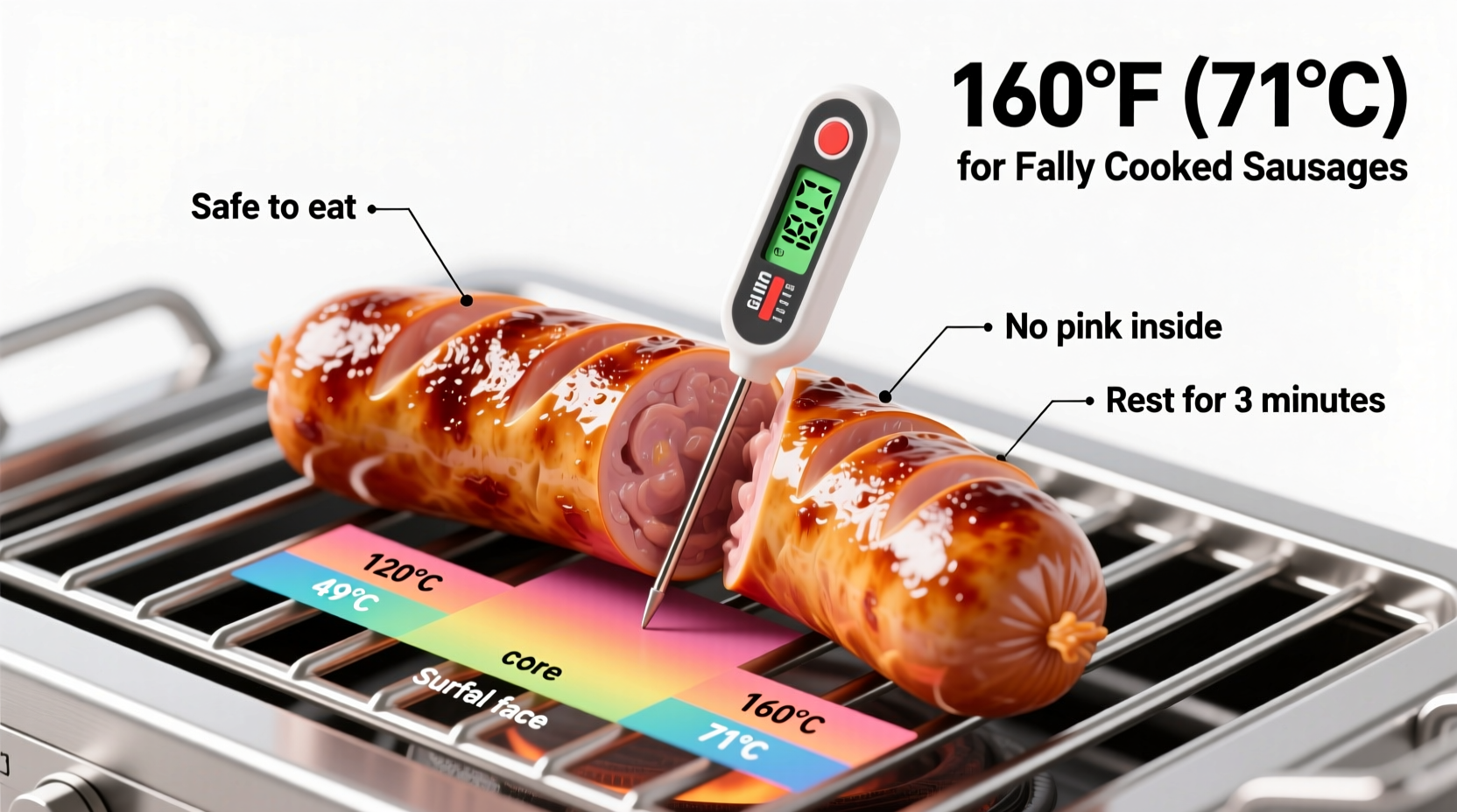 Sausage Cooking Temperature Guide: Safe Internal Temp Explained