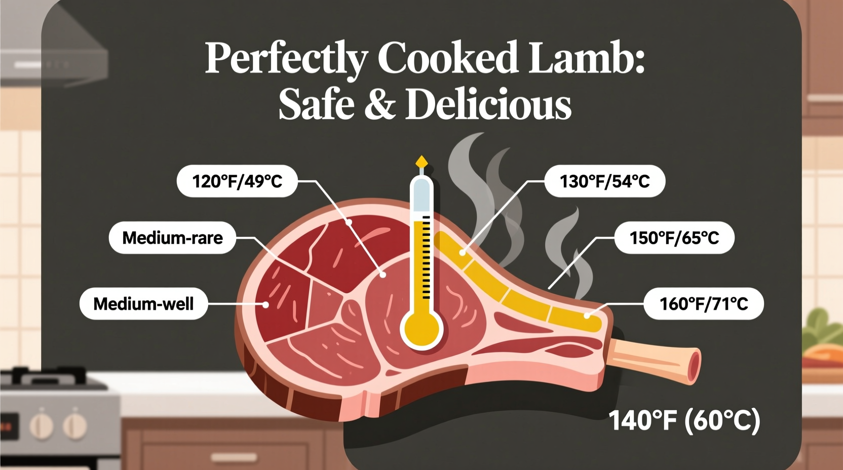 what temp should lamb be cooked to