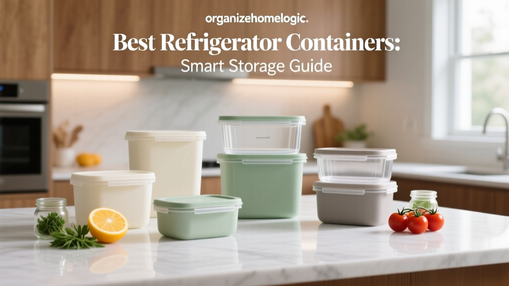 Best Refrigerator Containers: Smart Storage Guide