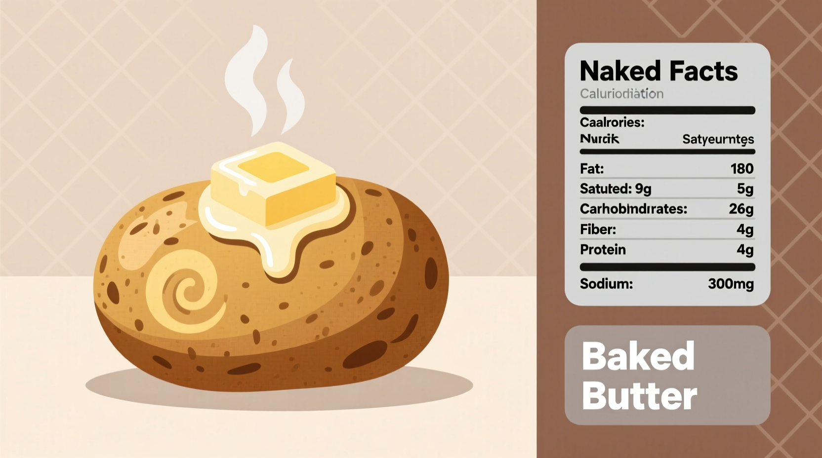 Baked Potato with Butter: Complete Nutrition Facts