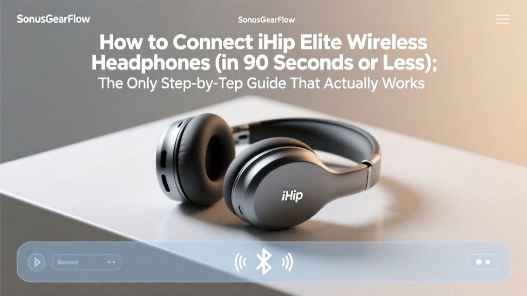 iHip Elite Wireless Headphones: Bluetooth Pairing Fix (2026)