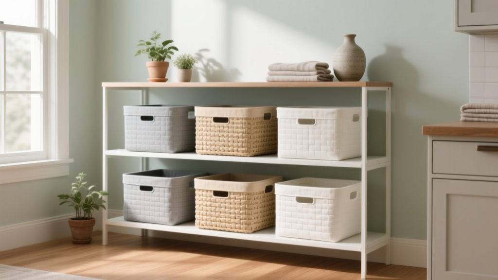 Cube Storage Baskets That Fit Standard Shelves
