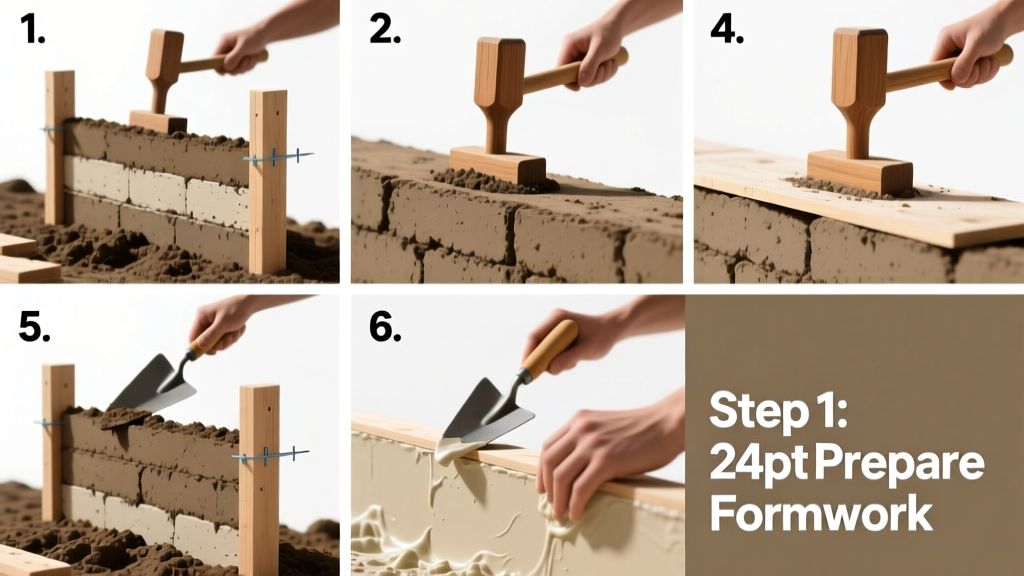 How to Build a Rammed Earth Wall: Step-by-Step Guide