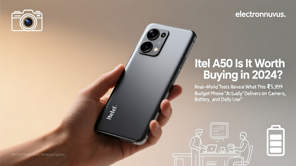 Itel A50 Is It Worth Buying in 2024? Real-World Tests Reveal What This ₹5,999 Budget Phone *Actually* Delivers on Camera, Battery, and Daily Use