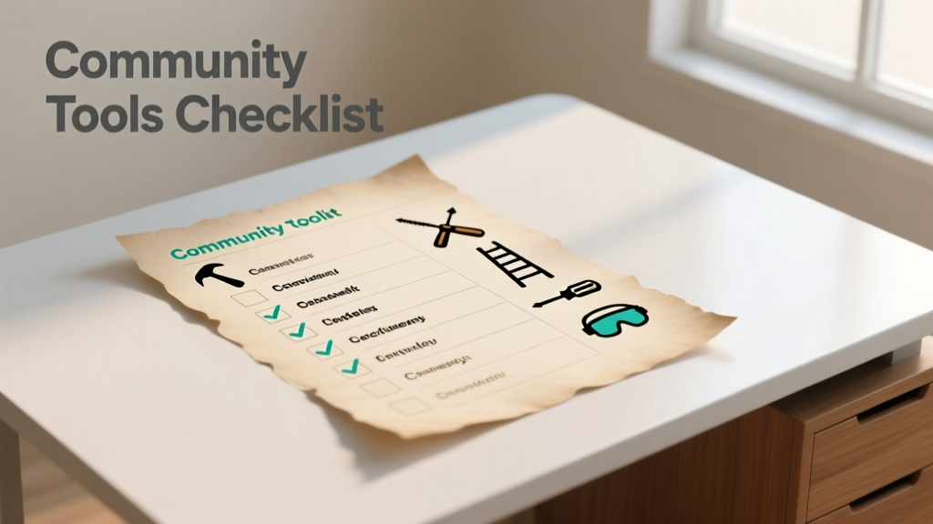 Community Tools Checklist: A Practical, Field-Tested Inventory for Neighborhoods, HOAs, and Local Groups