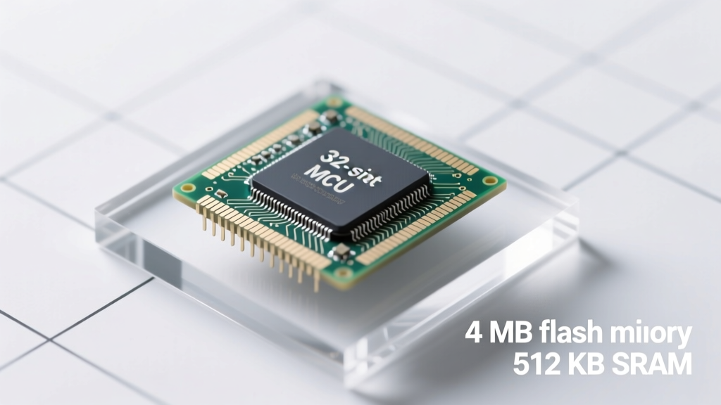32-bit MCU Packs 4 MB Flash and 512 KB SRAM: Engineering Implications for Embedded Systems