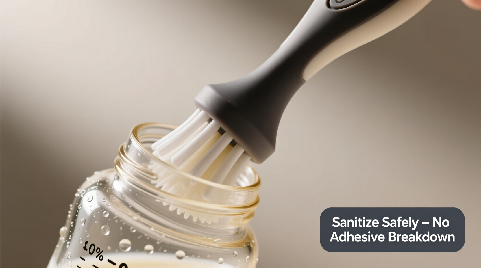 eco friendly cleaning tips silicone brush sanitization
