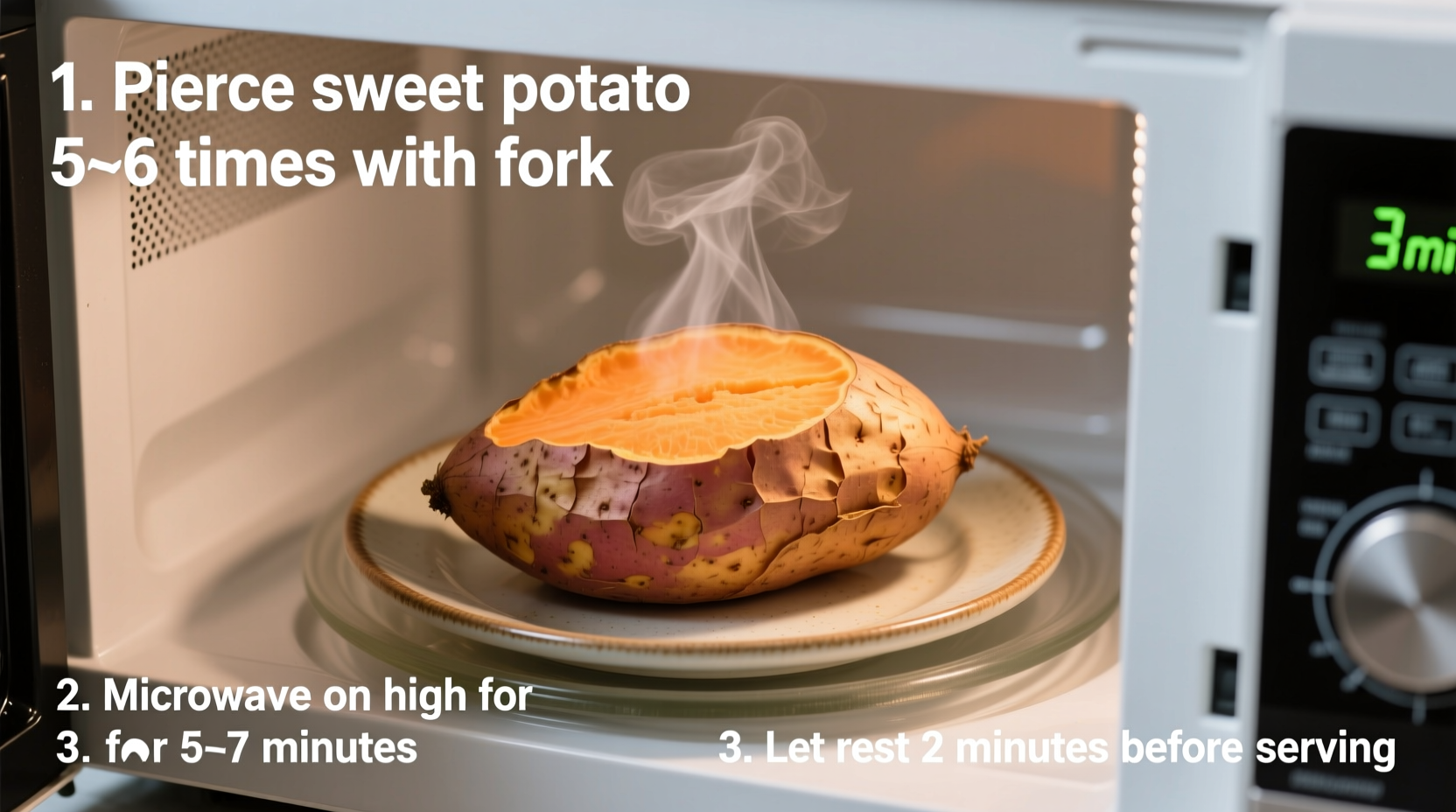 Microwave Sweet Potato: Fast 5-Minute Baking Guide