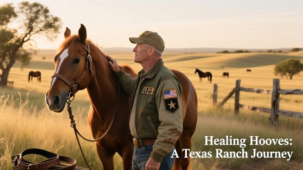 This Texas Ranch Is Using the Healing Power of Horses to Help Military Veterans Find Peace