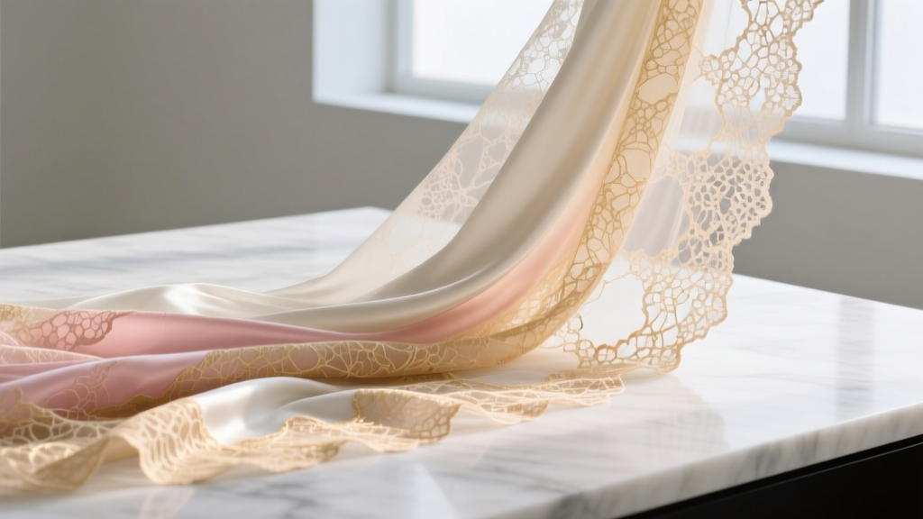 Silk Lace Material: Luxe, Delicate & Design-Ready
