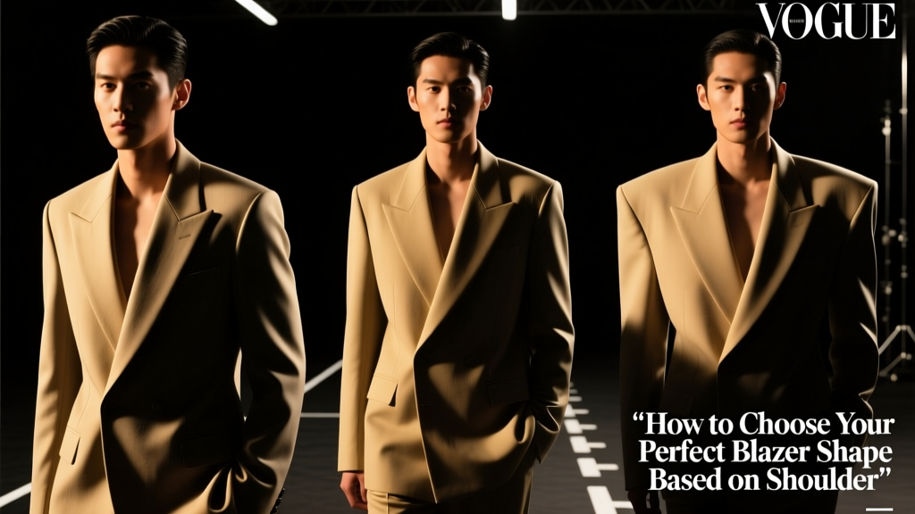 How to Choose Your Perfect Blazer Shape Based on Shoulder...