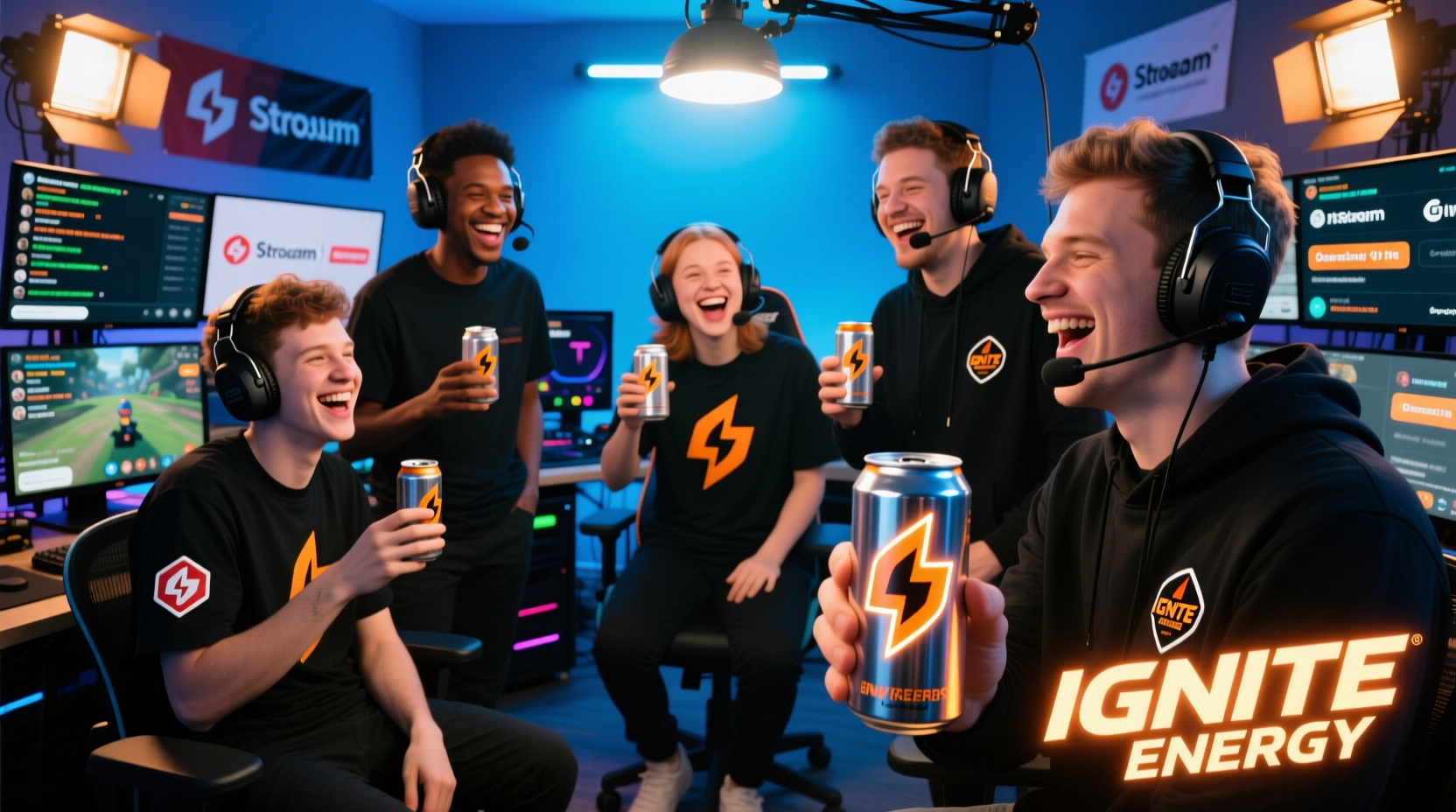 gaming streamers and drink sponsors does branding affect content