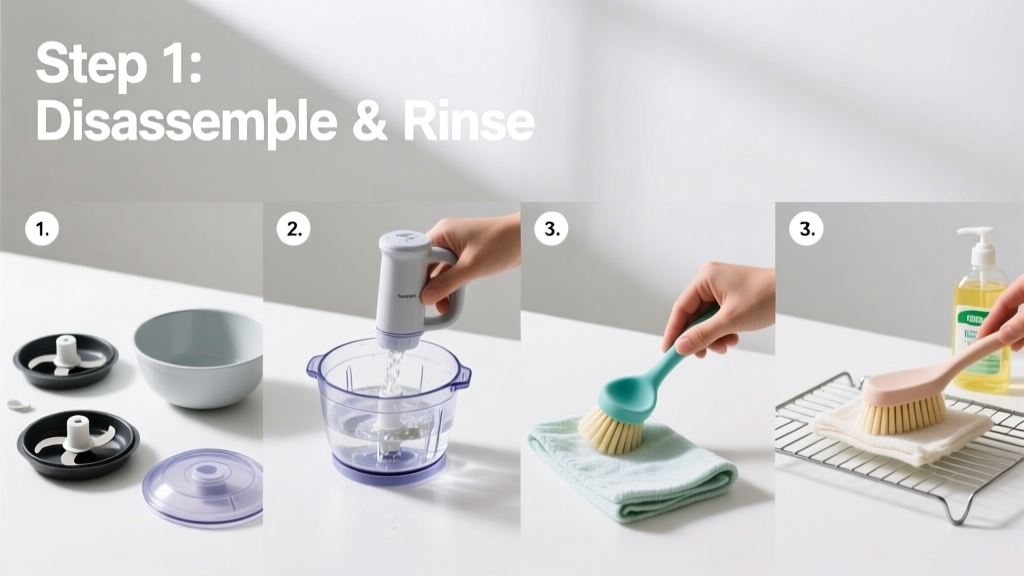 How to Clean a Food Processor Safely and Effectively