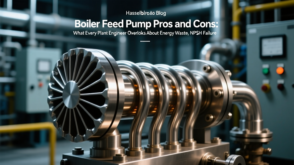 Boiler Feed Pump Pros & Cons: Energy, NPSH, Carbon