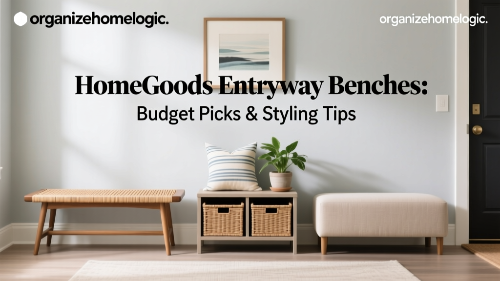 HomeGoods Entryway Benches: Budget Picks & Styling Tips