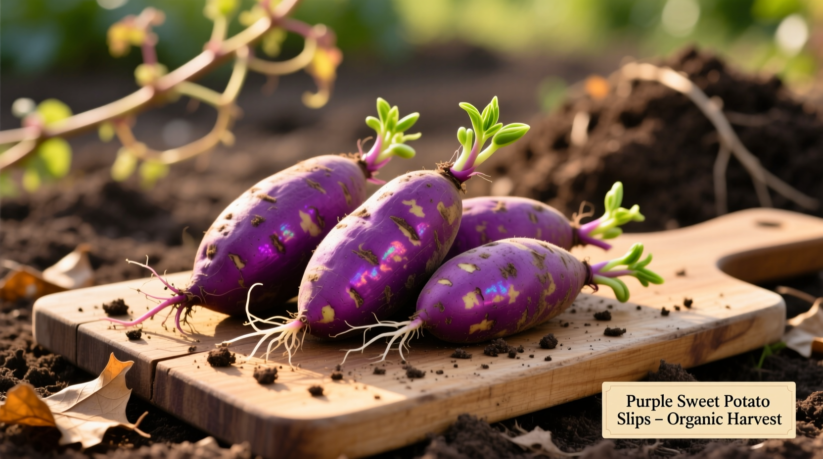Purple Sweet Potato Slips: Planting Guide & Growing Tips
