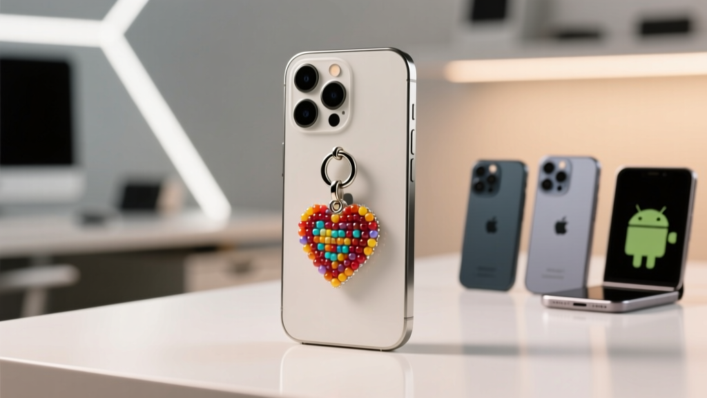 Stop Losing Your Heart Phone Charm Beaded Adhesive Hooks in 30 Seconds: The Only 5-Step Fix That Actually Sticks (Tested on 17 Phones & 6 Surfaces)