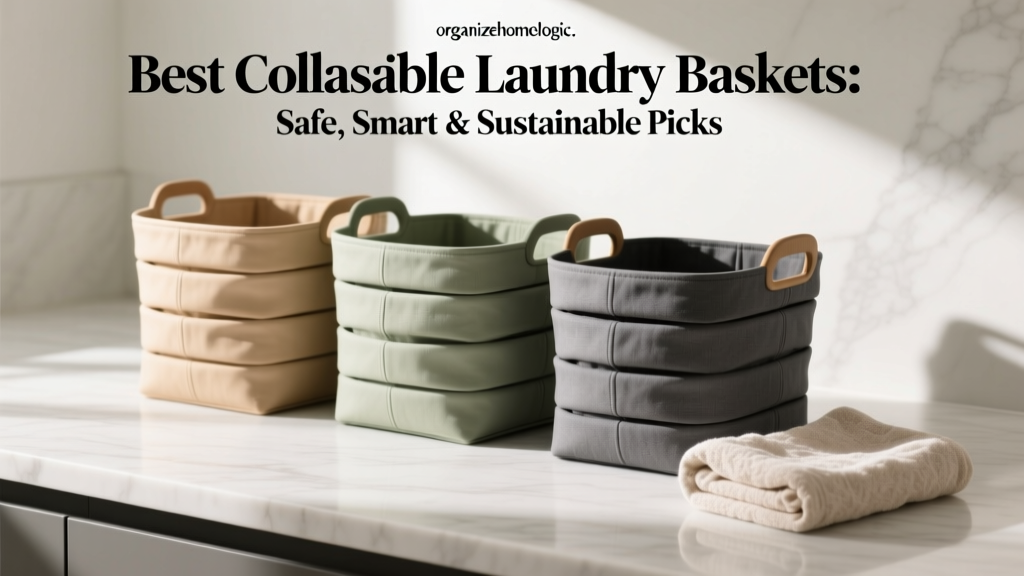 Best Collapsible Laundry Baskets: Safe & Sustainable