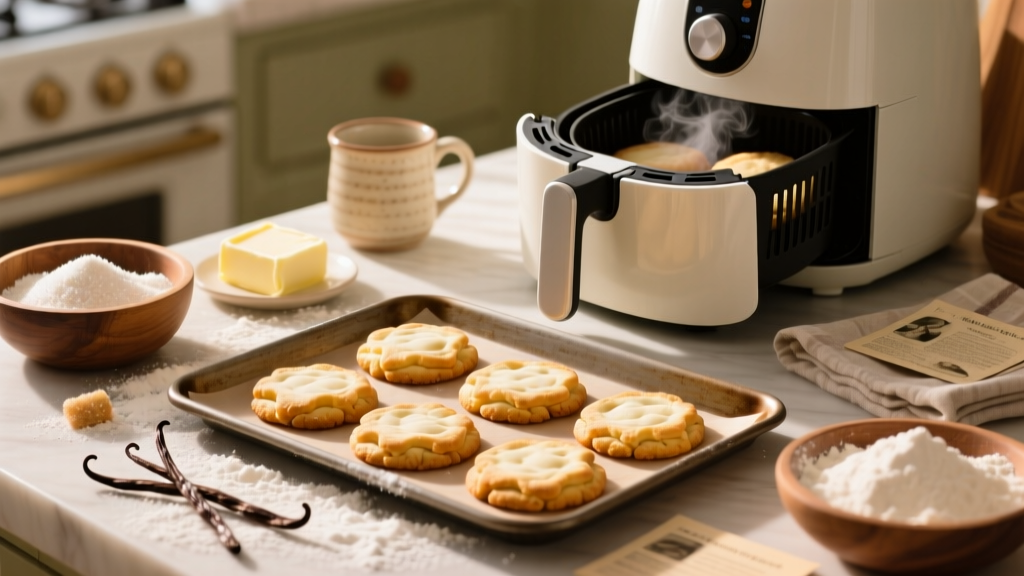Easy Air Fryer Sugar Cookies (Crispy Edges, Soft Centers)