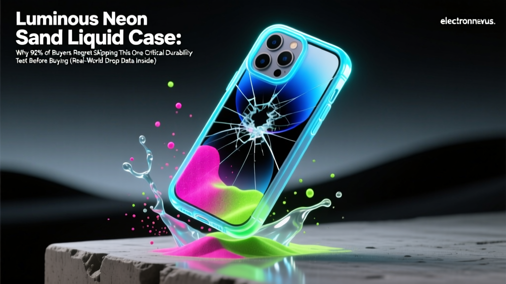 Luminous Neon Sand Liquid Case: Why 92% of Buyers Regret Skipping This One Critical Durability Test Before Buying (Real-World Drop Data Inside)