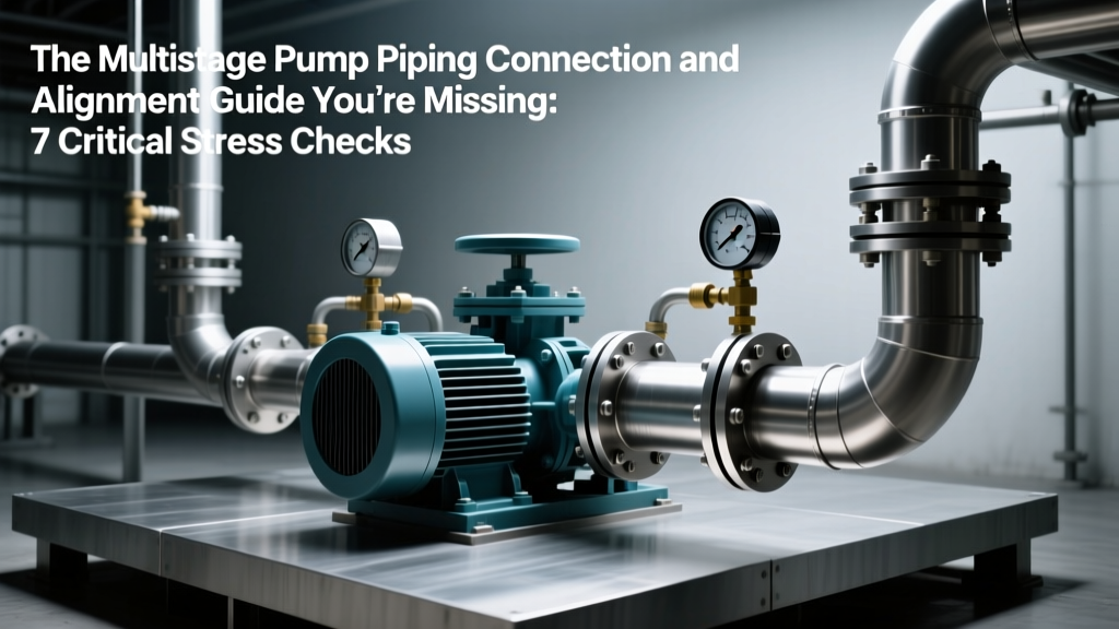 Multistage Pump Piping & Alignment: 7 Stress Checks