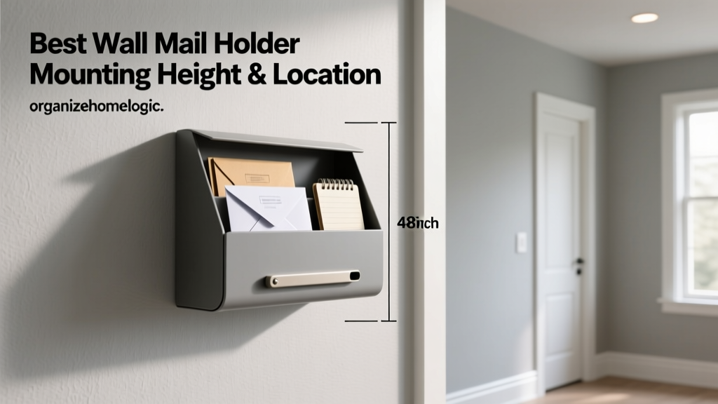Best Wall Mail Holder Mounting Height & Location