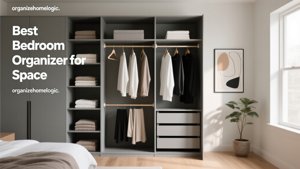 Best Bedroom Closet Organizer for Hanging Space